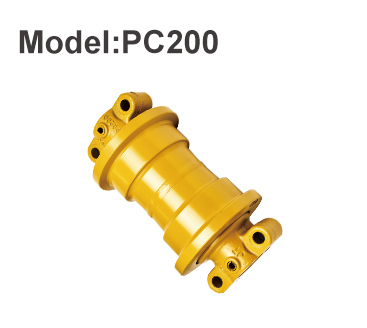 PC200 Excavator Track Roller For 20-Ton Komatsu PC200-Series ISO Certified