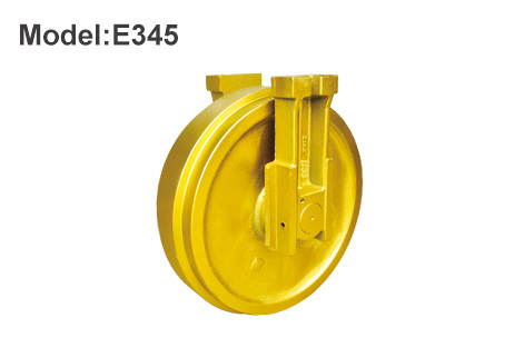 E345 Excavator Front Idler Assy For Caterpillar 34.5-Ton Machines