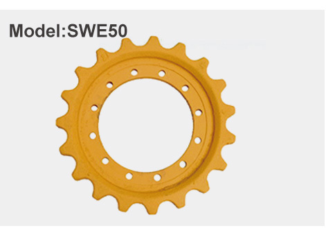 Volvo SWE50 Excavator Drive Sprocket With Quenching And Tempering Treatment