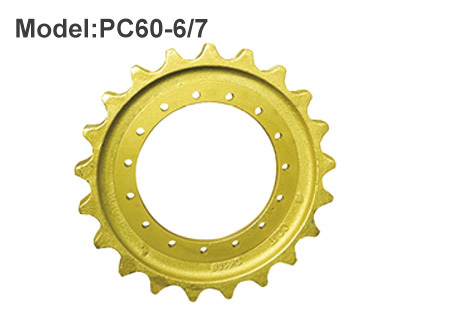 Komatsu PC60-6/7 Track Drive Sprocket Undercarriage Replacement Parts