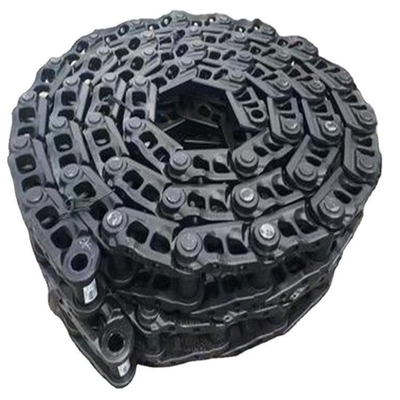 Yellow Heavy Duty Undercarriage Track Link SK200 Excavator Track Chain 46L