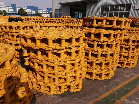 HRC50-HRC56 Undercarriage Track Chain Kobelco Sk200 Excavator Track Link Assembly