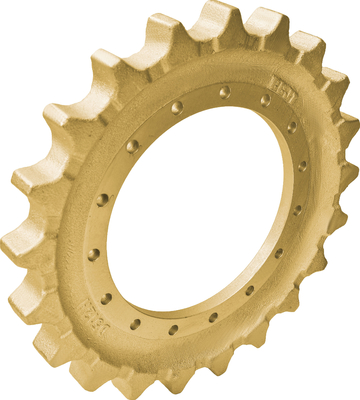 D512H 12 Ton Excavator Drive Sprocket Excavator Undercarriage Components