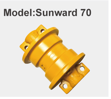 Factory Price Sunward 70 Lug Pattern Excavator Track Roller Bottom Roller