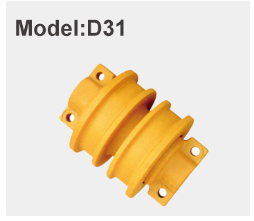 Factory Price D31 Lug Pattern Excavator Track Roller Bottom Roller