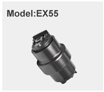 Factory Price EX55 Lug-Pattern Excavator Track Roller Bottom Roller for 5.5-Ton Hitachi EX55-Series