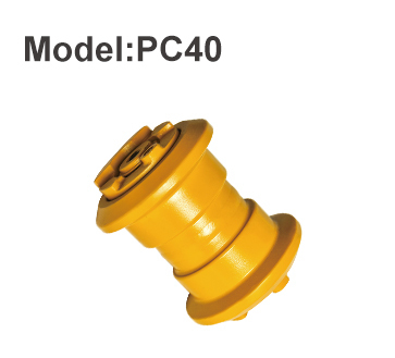 PC40 4 Ton Komatsu Track Roller With Quenching And Tempering Heat Treatment