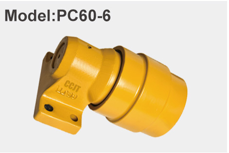 Komatsu PC60-6 Upper Carrier Roller Excavator Track Parts Corrosion Resistance
