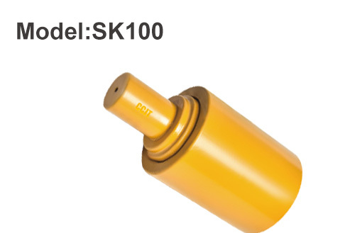 SK100 10 Ton Kobelco Excavator Top Roller With Quenching And Tempering Treatment