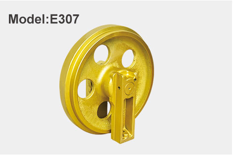 E307 7 Ton Excavator Idler Assy Precision Engineered Caterpillar Idler