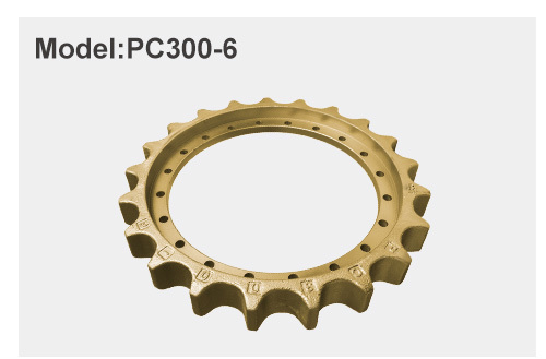 PC300-6 Komatsu Sprocket Track Drive Sprocket OEM Replacement