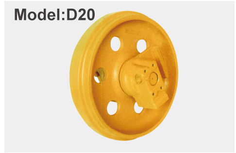 Komatsu D20 Front Idler Assembly Excavator Track Parts Low Maintenance