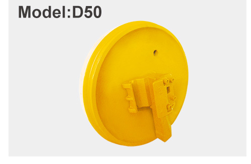 Komatsu D50 Mini Excavator Idlers Excavator Track Parts High Stability